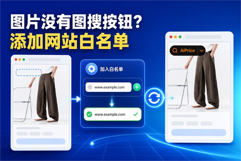 AiPrice (原 AliPrice)插件--图片没有出现【图搜按钮】？