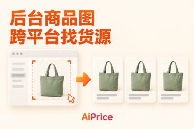 在商家后台看到一张商品图，如何跨平台找货源？